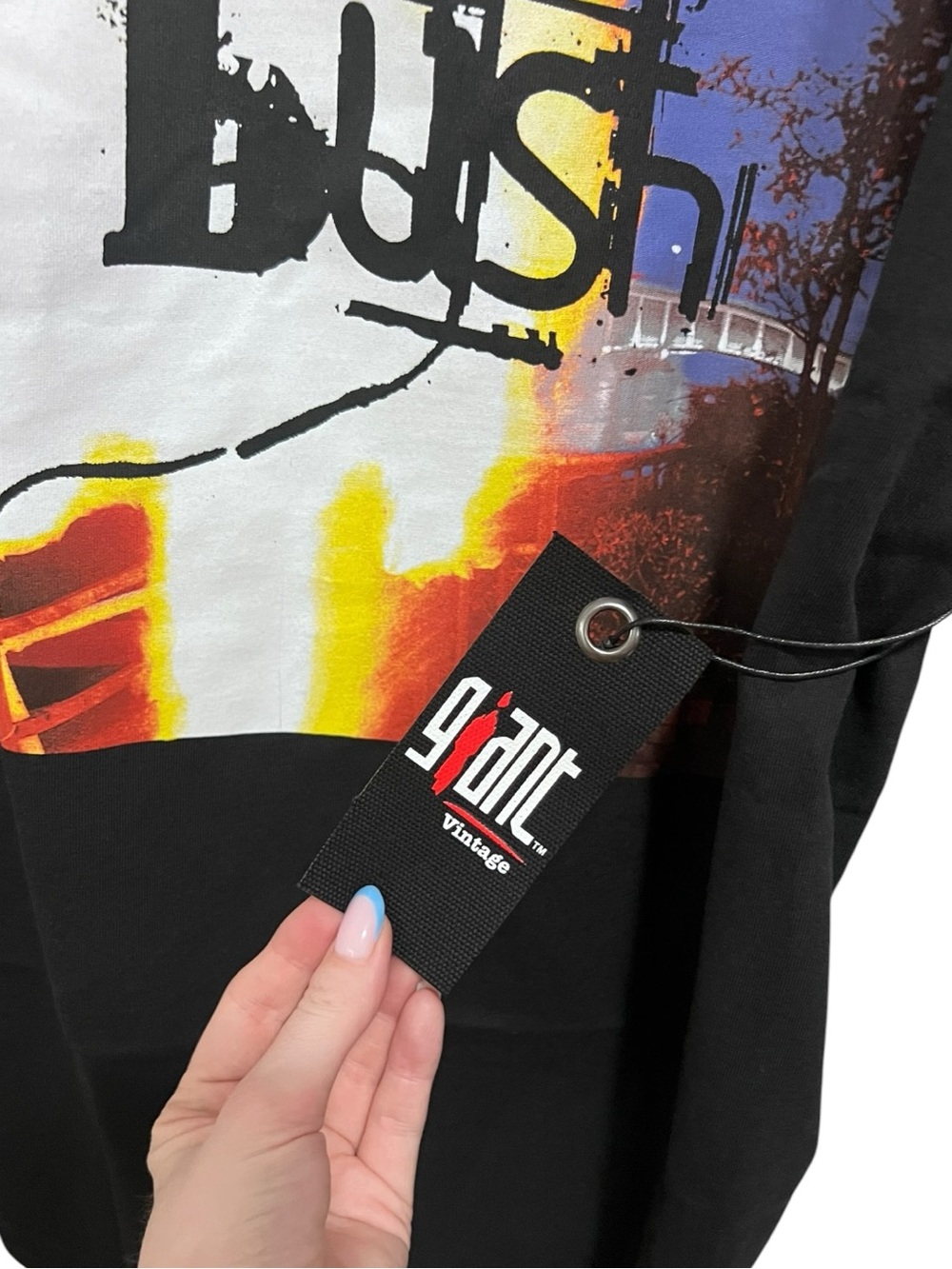 Bush Razorblade Suitcase Giant Vintage T-Shirt Size Large - Picture 3 of 6